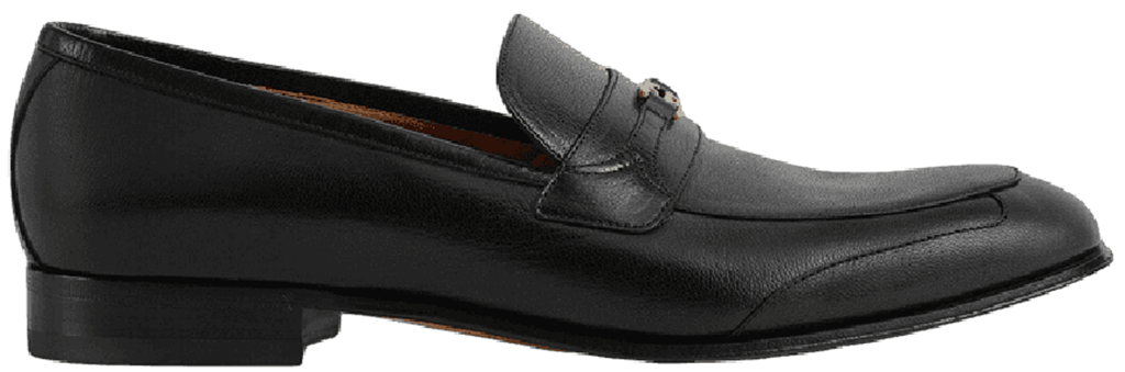 Giày Gucci Loafer Interlocking G Leather 'Black' 692253-D3V00-1000