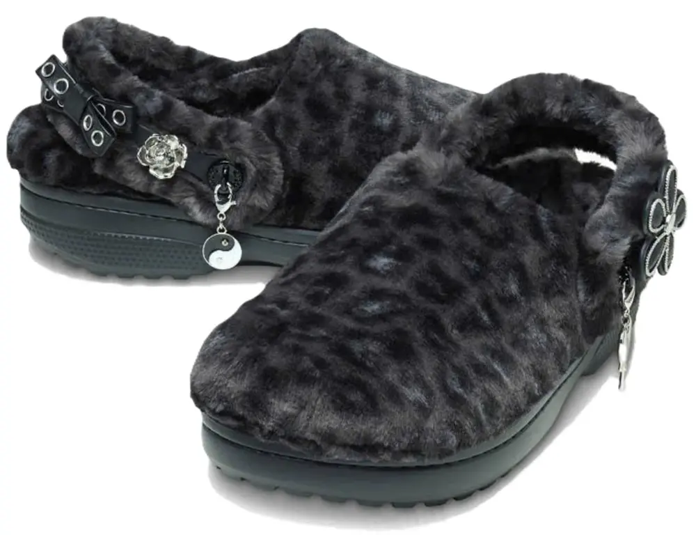 Dép Crocs Classic Unfurgettable Clog 'Black Leopard' 212416-0CU - Ảnh 3
