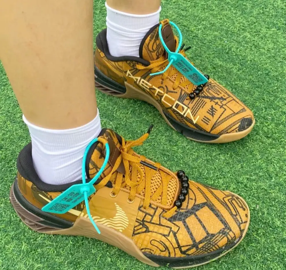 Giày Nike Metcon 8 AMP X 'Brown Black' DX5653-700 - Ảnh 3