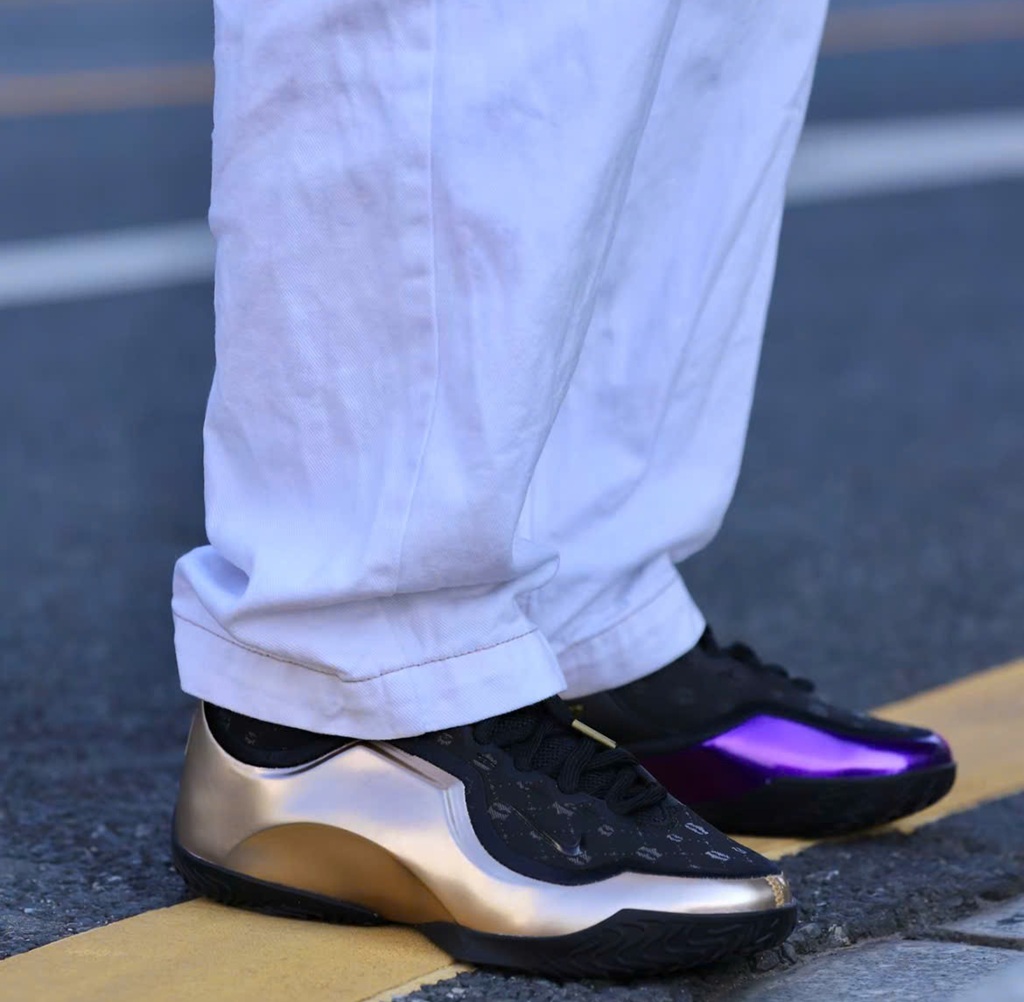 Giày Nike LeBron 23 ‘Metallic Gold Purple’ IQ6709-001 - Ảnh 2