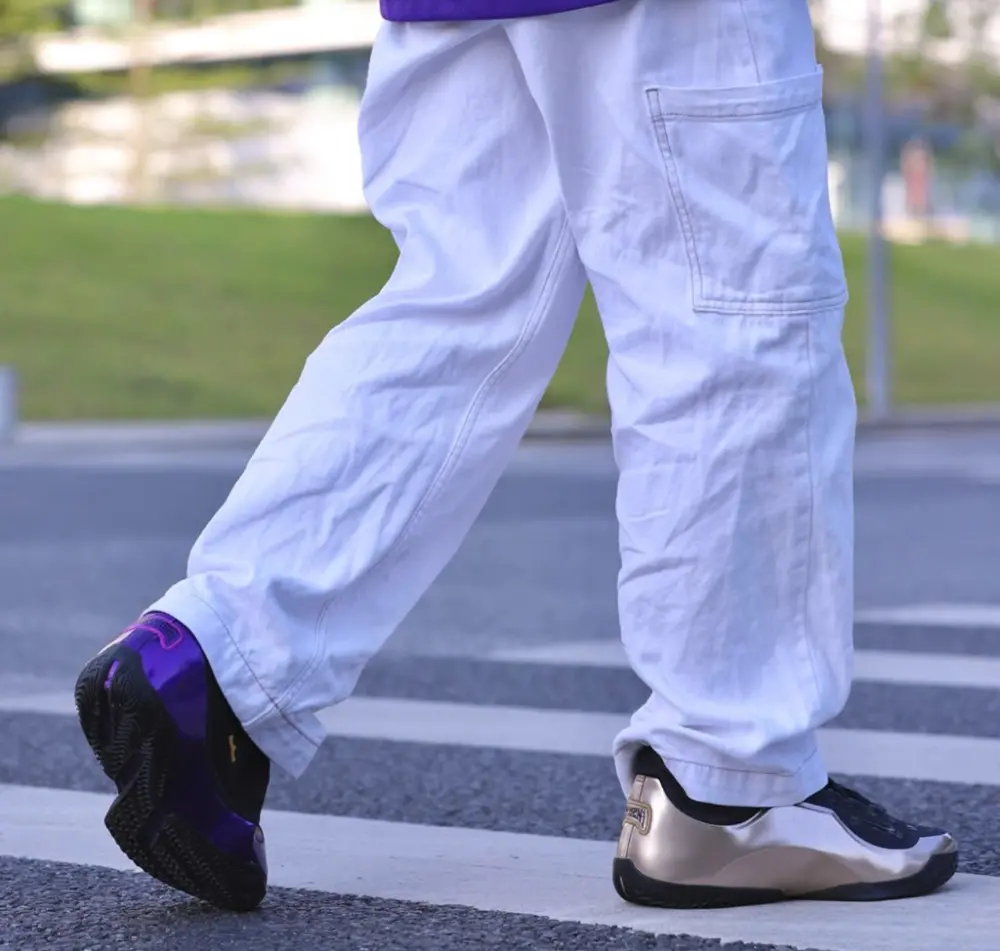 Giày Nike LeBron 23 ‘Metallic Gold Purple’ IQ6709-001 - Ảnh 5