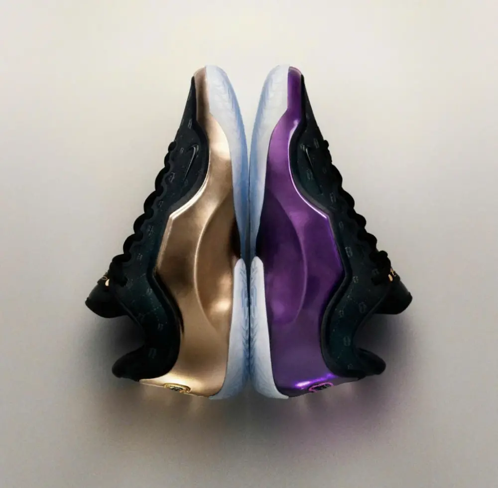 Giày Nike LeBron 23 ‘Metallic Gold Purple’ IQ6709-001 - Ảnh 6