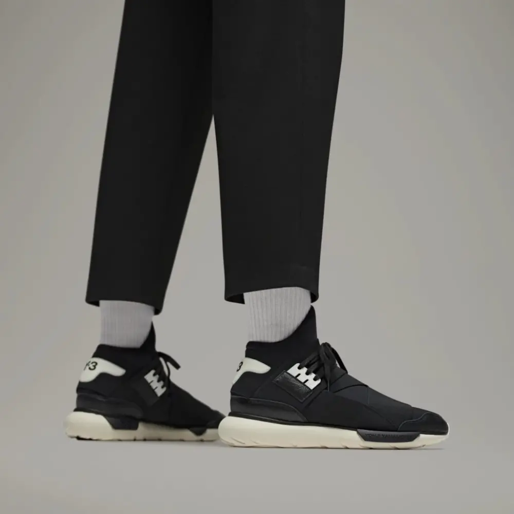 Alternative view of Giày Adidas Y-3 Qasa High ‘Black White’ B35673