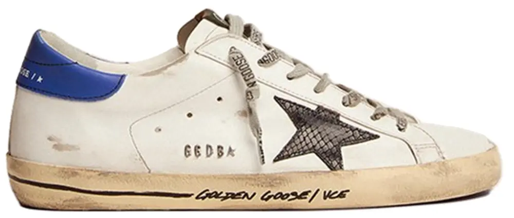 Giày Golden Goose Super-Star 'Blue Heel' GMF00101-F002719-10648
