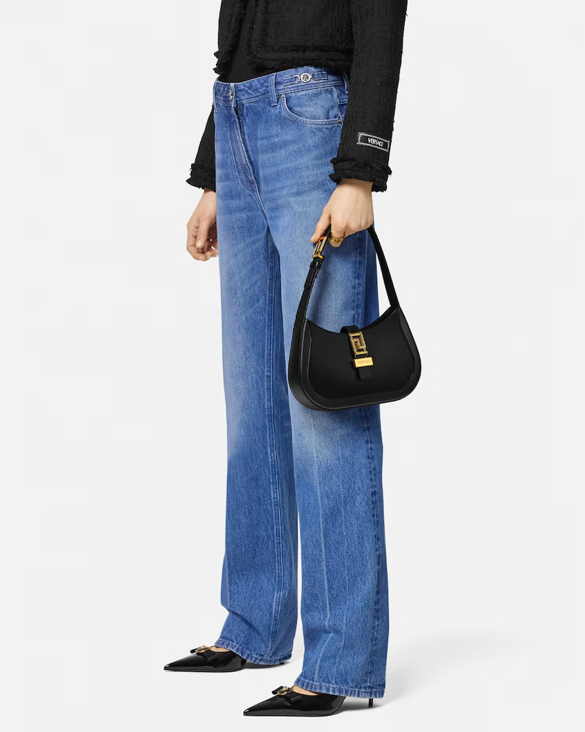 Túi Versace Greca Goddess Small 'Black' 1013167-1A05134-1W00V - Ảnh 3