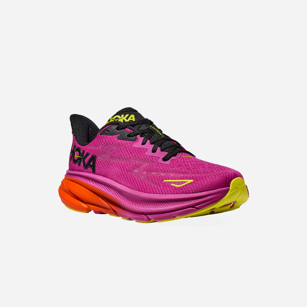 Alternative view of Giày Hoka One One Clifton 9 ‘Fuchsia Black’ 1127895-FCK
