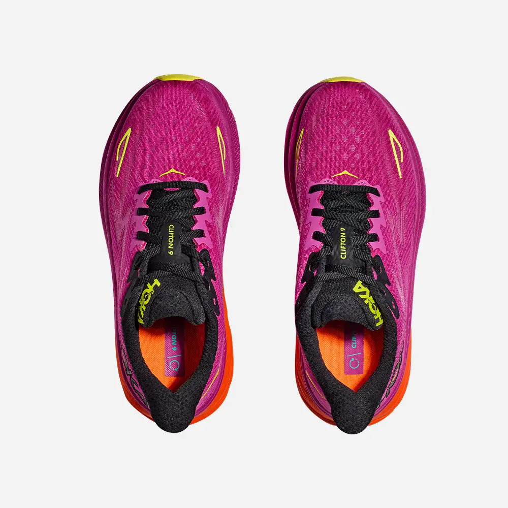 Giày Hoka One One Clifton 9 ‘Fuchsia Black’ 1127895-FCK - Ảnh 5