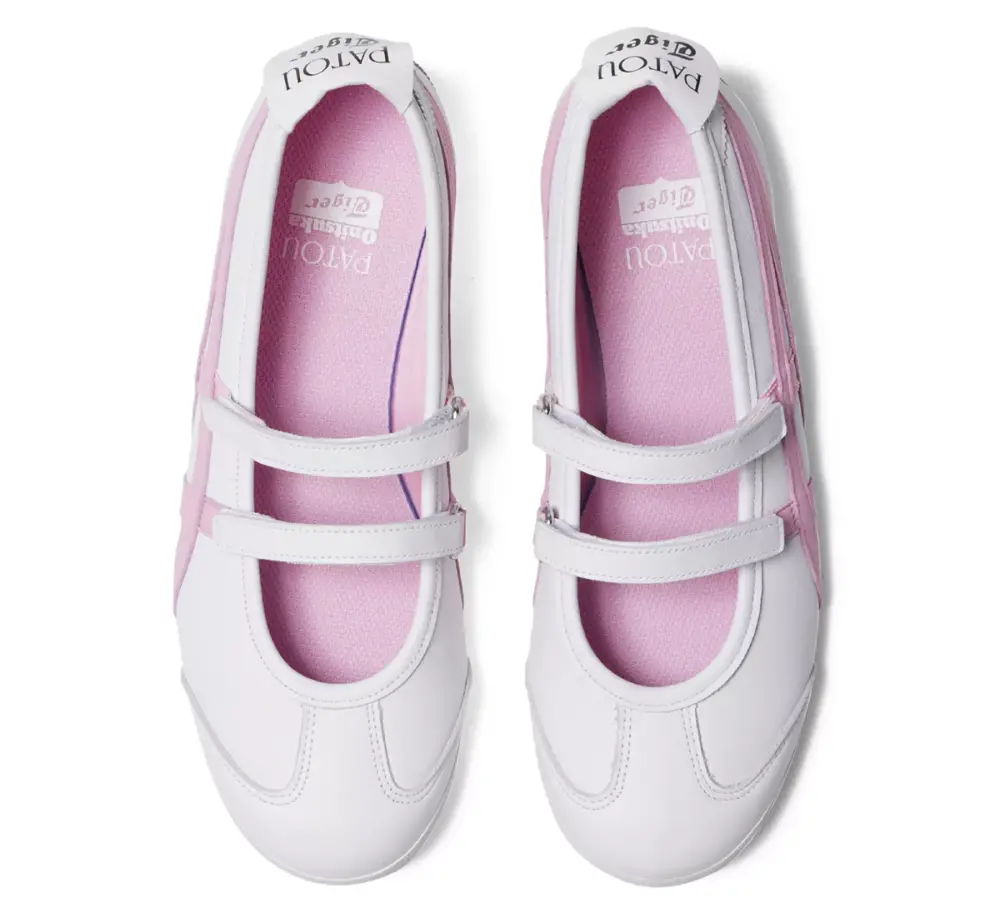 Giày Onitsuka Tiger x PATOU Mexico 66 Ballerina ‘White Cotton Candy’ 1183C379-101 - Ảnh 6