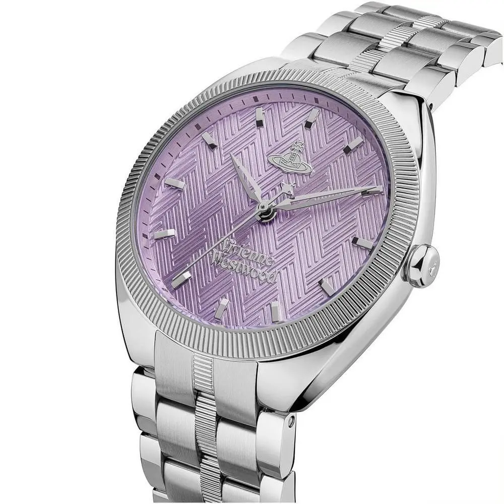 Đồng Hồ Vivienne Westwood News 'Lilac' VV281PPSL - Ảnh 4
