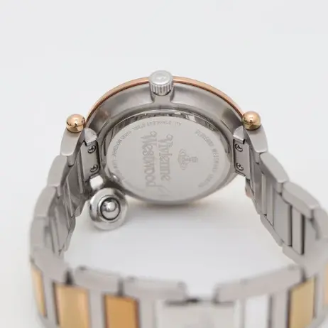 Đồng Hồ Vivienne Westwood Combi Quartz 'Silver Gold' 14856457-139498967 - Ảnh 2