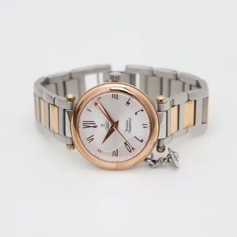 Đồng Hồ Vivienne Westwood Combi Quartz 'Silver Gold' 14856457-139498967 - Ảnh 5
