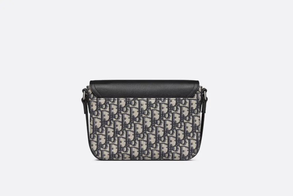 Túi Dior Mini Saddle Bag Strap ‘Beige Dior Grained’ 1ADPO049YKS-H27E - Ảnh 5