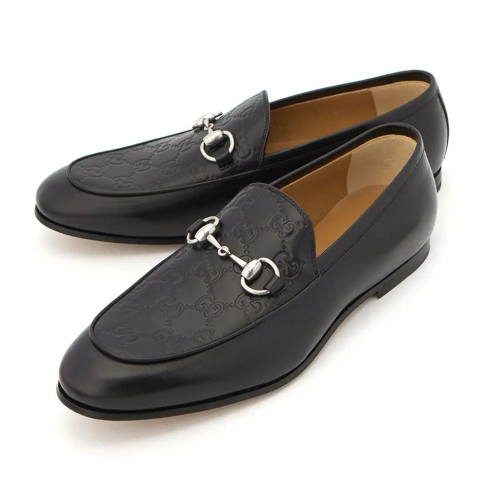 Giày Gucci Horsebit Loafers ‘Black’ 798997-AAD7E-1000 - Ảnh 5