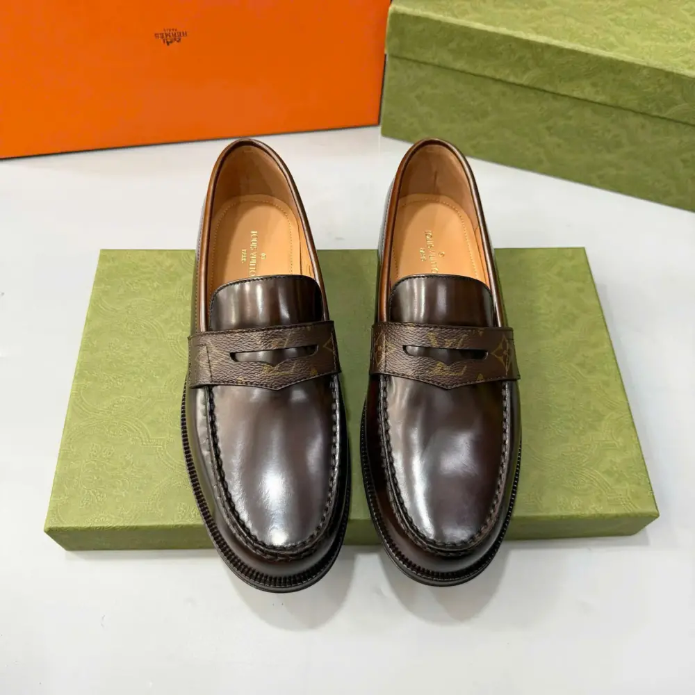 Giày Louis Vuitton Sorbonne Monogram ‘Brown’ 1A7WT0 - Ảnh 3