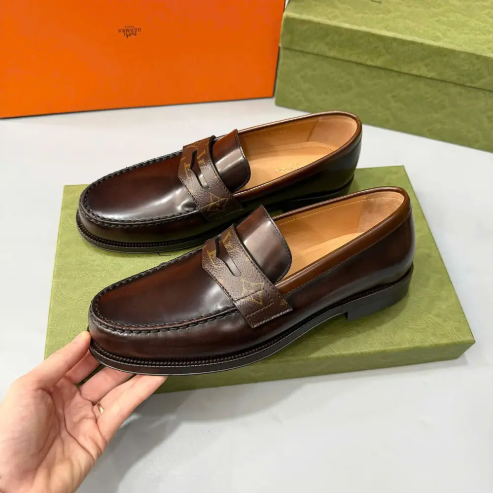 Giày Louis Vuitton Sorbonne Monogram ‘Brown’ 1A7WT0 - Ảnh 4