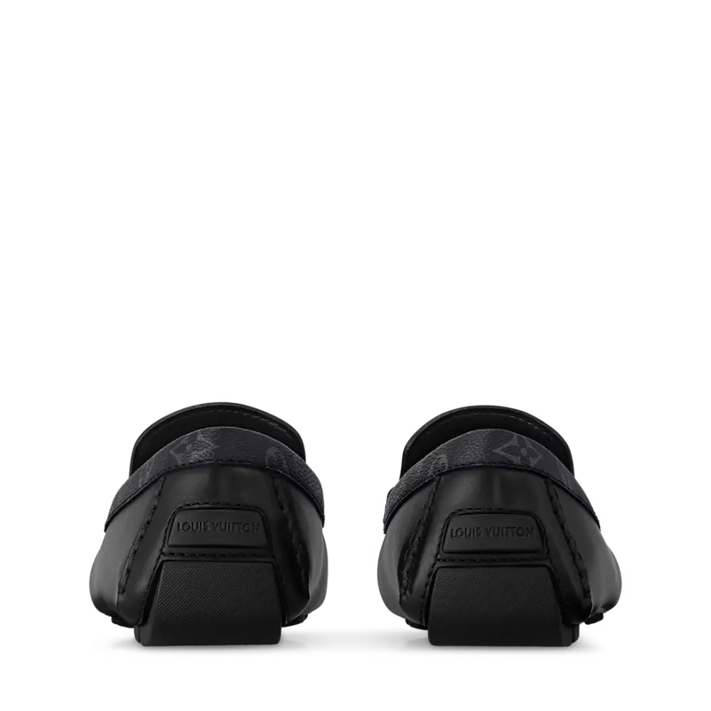 Giày Louis Vuitton Monte Carlo Moccasin ‘Black’1A8F7A - Ảnh 4
