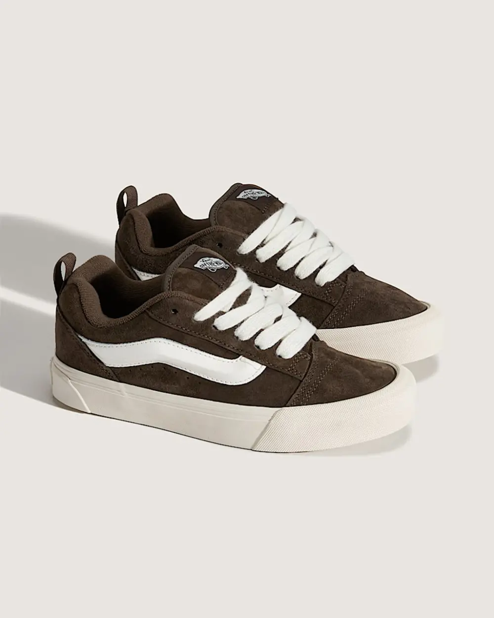 Giày Vans Knu-Skool 'Coal Brown' VN000D6ZEMP - Ảnh 3