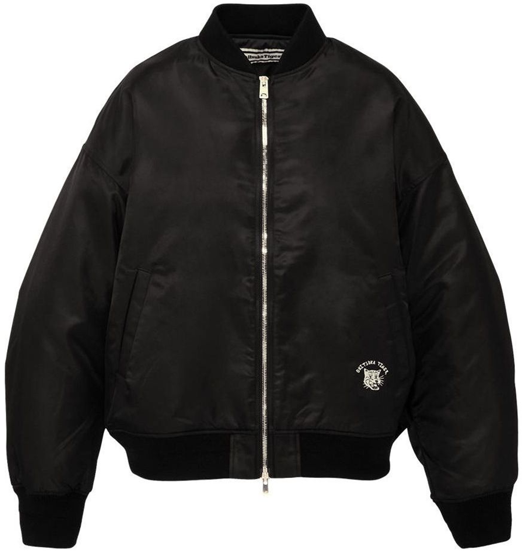 Áo Onitsuka Tiger Bomber Jacket 'Black' 2182B562-001