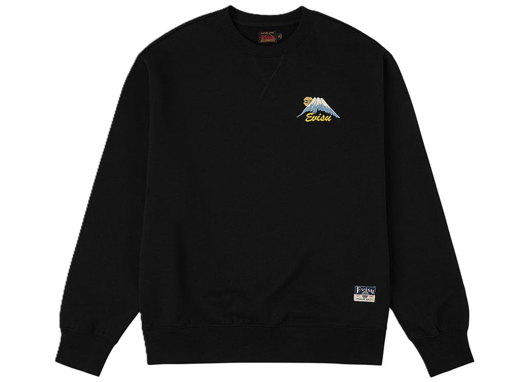 Áo Evisu Godhead Lion Dance Daicock Print Sweatshirt 'Black' 2EAHTM5SW1134LFCT