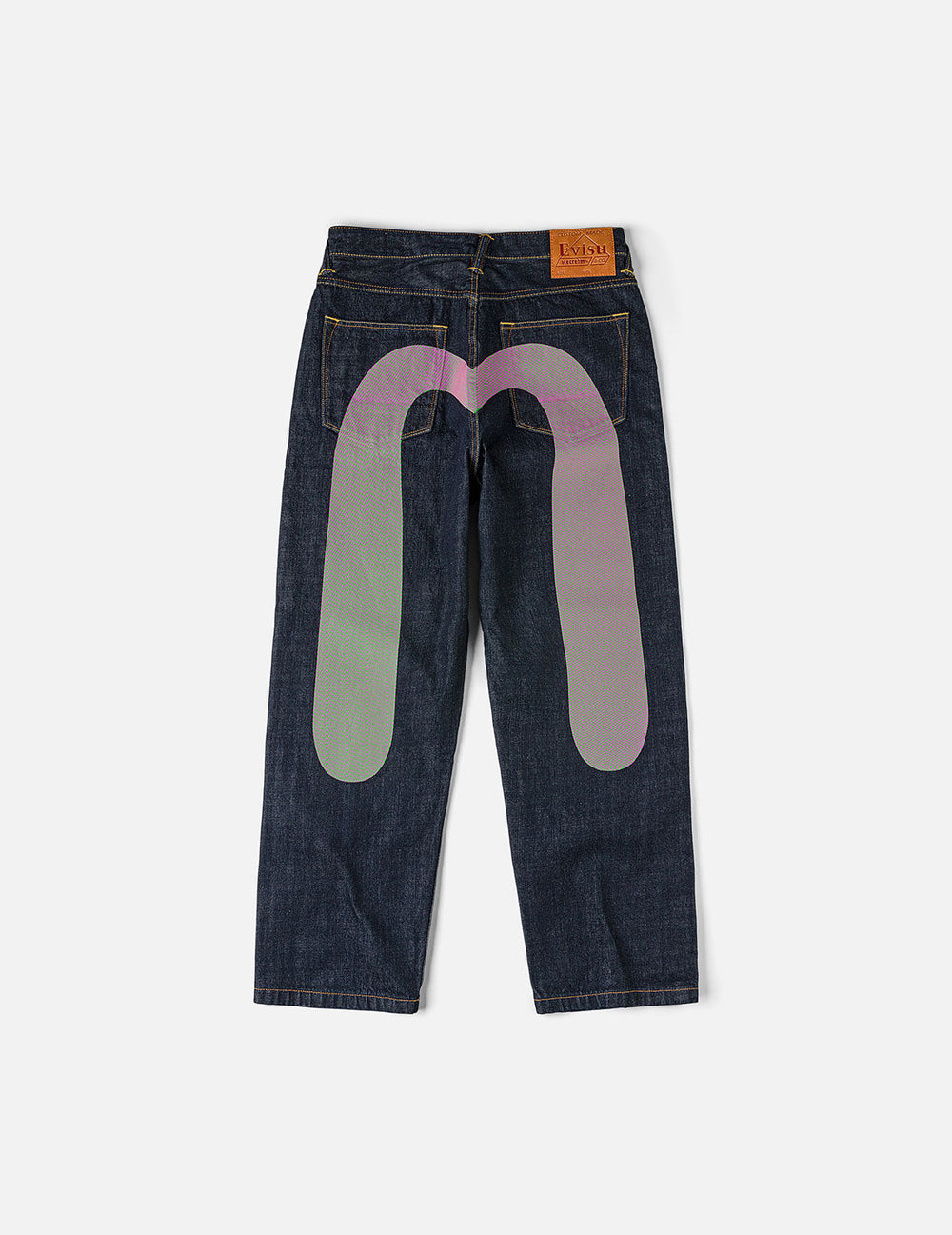 Alternative view of Quần Evisu x Icecream Daicock Jeans 'Indigo' 2EAICM5JE7033LFDN