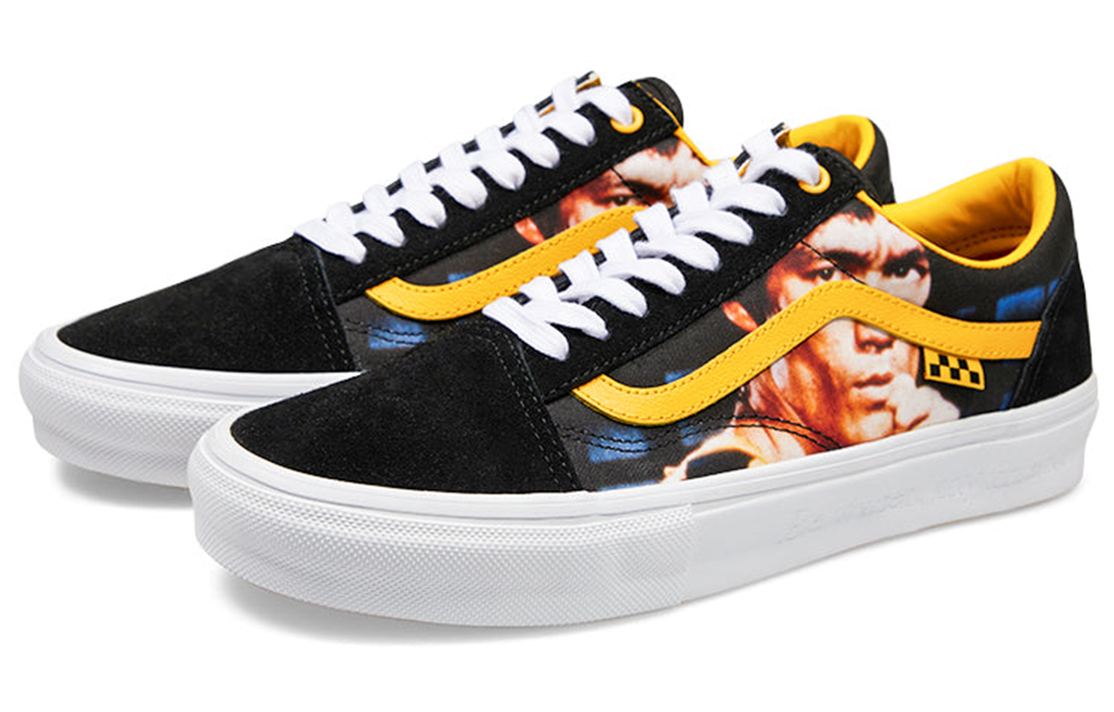 Alternative view of Giày Vans Old Skool x Bruce Lee 'Black' VN0A5FCBY23