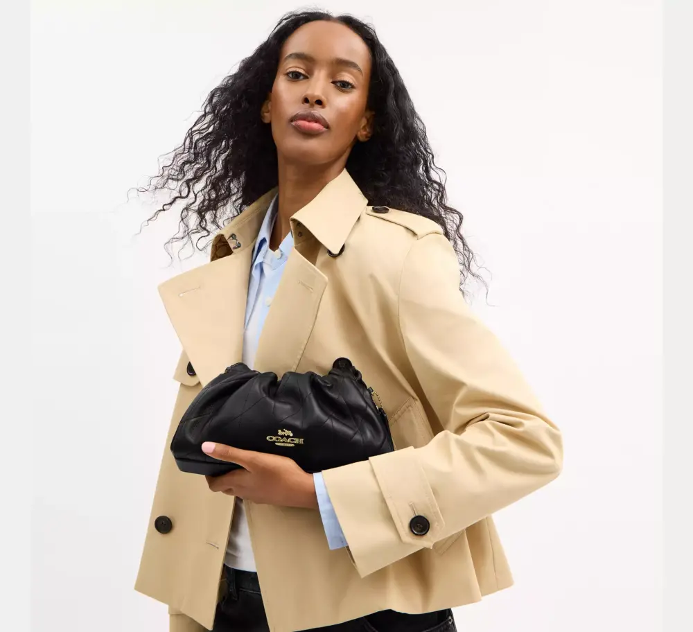 Túi Coach Faye Shoulder Bag ‘Black’ CCZ54-IMBLK - Ảnh 4