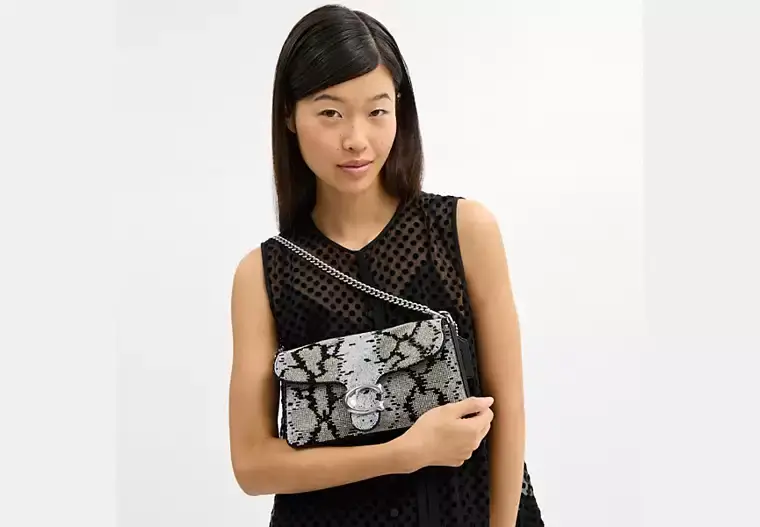 Alternative view of Túi Coach Tabby Shoulder Bag ‘Silver’ CCW88-LHBLK