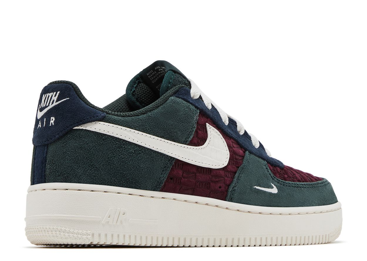 Alternative view of Giày Nike Air Force 1 Low GS ‘Night Maroon’ IM6037-600
