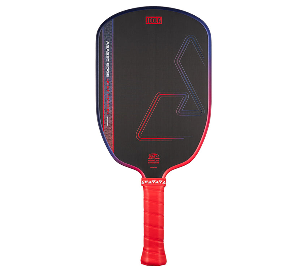 Vợt Pickleball Joola Agassi Edge Heat Vision 16mm 'Ignite Blaze Red'