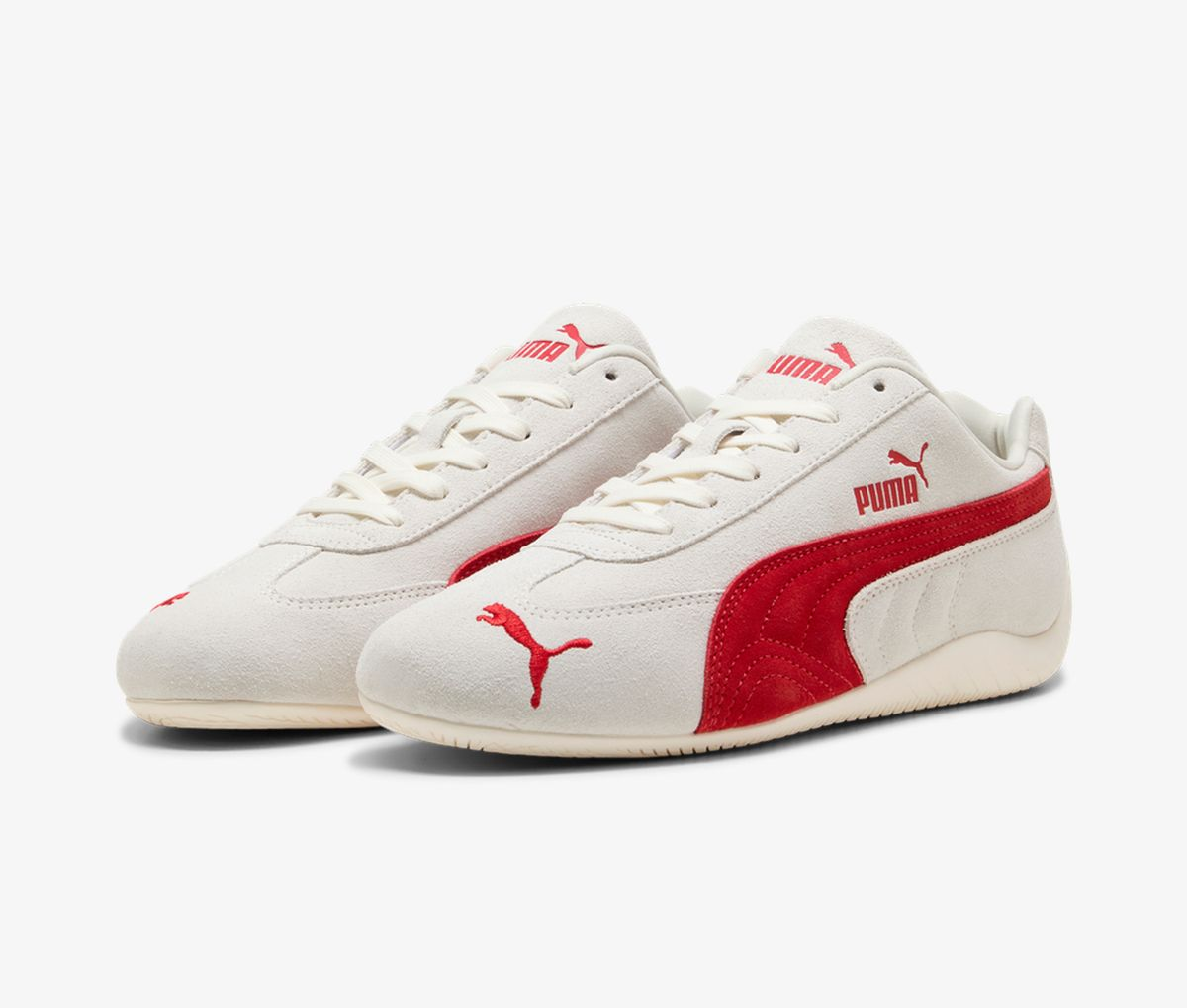 Alternative view of Giày Puma Speedcat OG ‘Vapor Gray For All Time Red’ 398846-49