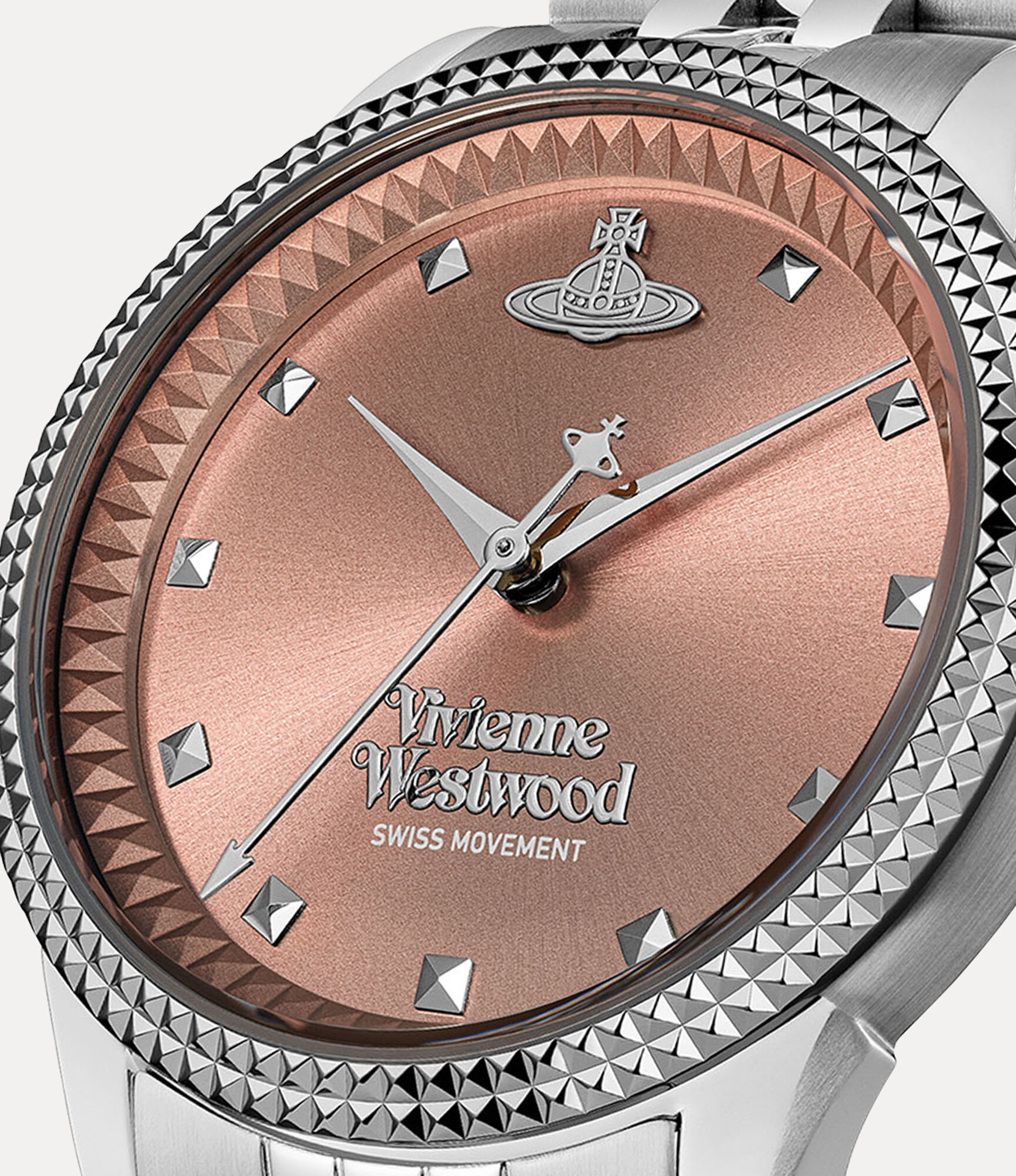 Alternative view of Đồng Hồ Vivienne Westwood Little Seymour 'Silver Pink' 8050164231842