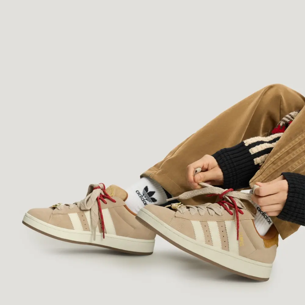 Alternative view of Giày Adidas CNY X CAMPUS 00S 'Gum' KJ8724