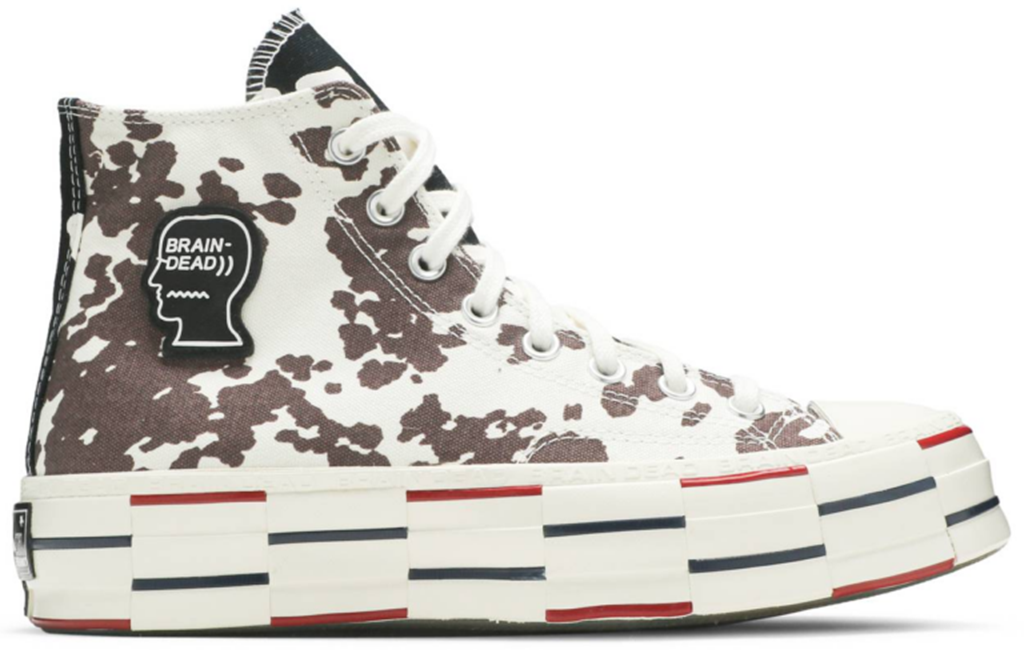 Giày Converse Brain Dead x Chuck 70 Cow Print 169946C