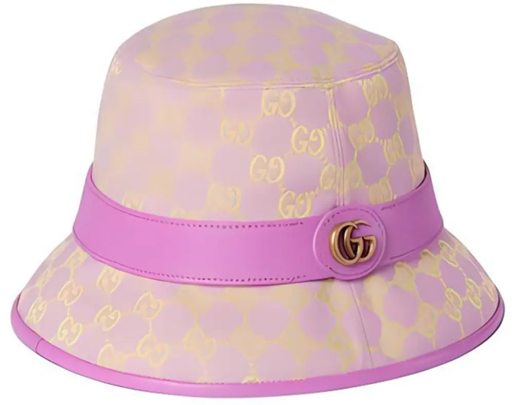 Mũ Gucci GG Canvas Bucket Hat 'Purple' 748476-4HG62-8772