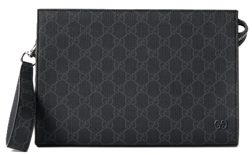 Túi Gucci Pouch With Gg Detail 'Grey' 768255-FACQC-1048