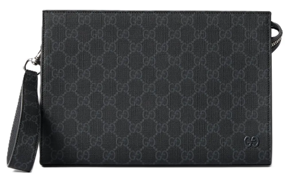 Túi Gucci Pouch With Gg Detail 'Grey' 768255-FACQC-1048