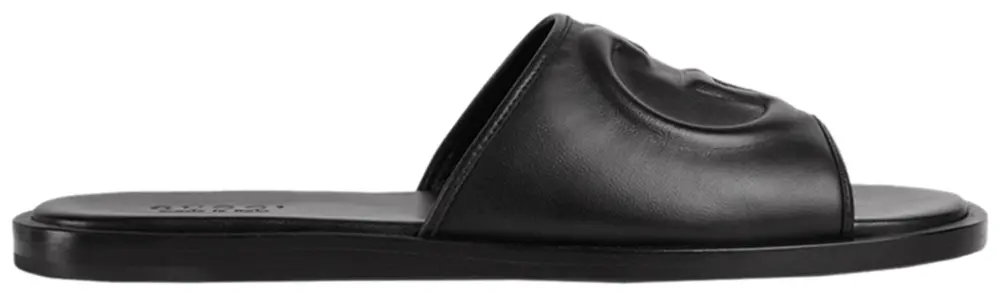 Dép Gucci Slide Sandal Interlocking G 'Black' 782697-0R000-1000
