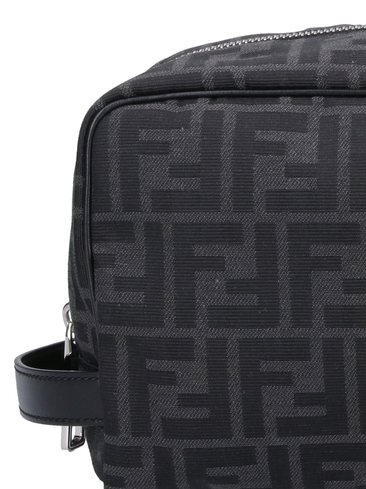 Alternative view of Túi Fendi FF Toiletry Case 'Black' 7N0141ALWKF1IKJ