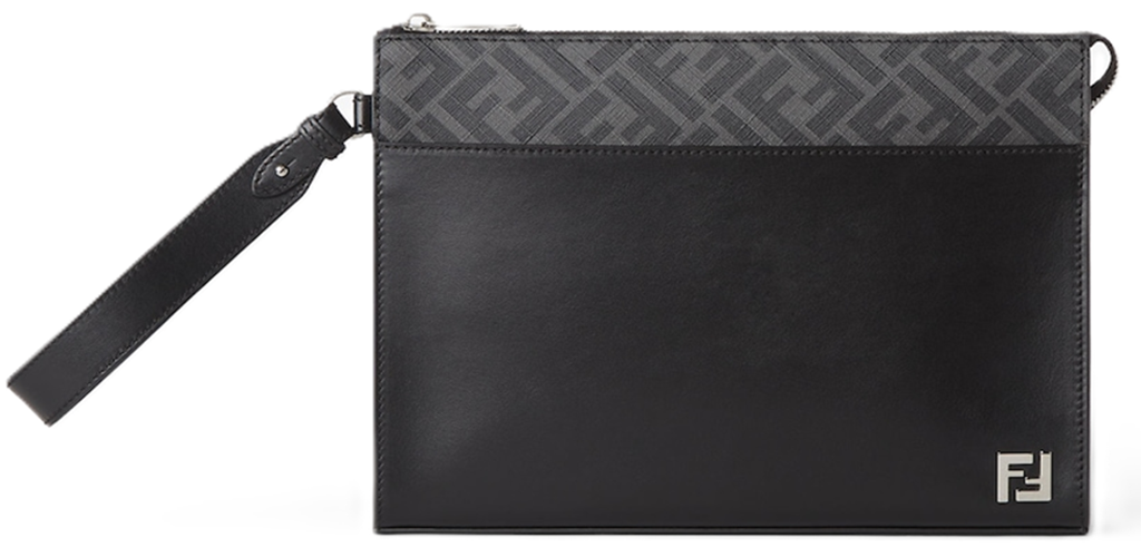 Túi Fendi FF Squared Clutch 'Black' 7VA491AJF0F0GXN