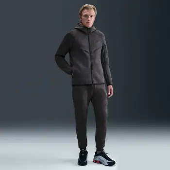 Alternative view of Áo Nike Tech Fleece Windrunner Jacket ‘Black Heather’ HV0949-032
