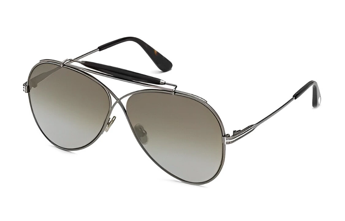 Alternative view of Kính Tom Ford Aviator Frame Sunglasses ‘Grey’ FT081808G