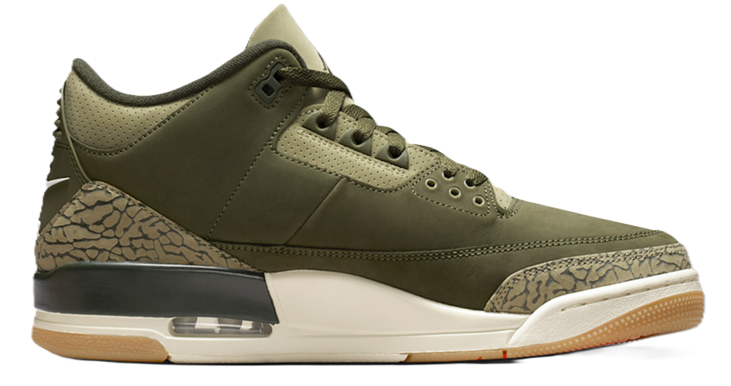 Giày Nike Air Jordan 3 Retro 'Medium Olive' DN3707-202