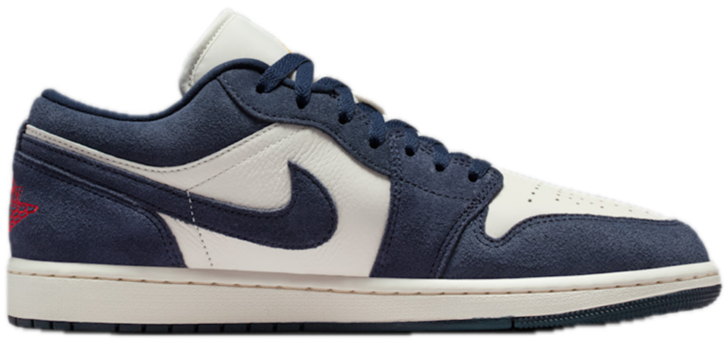 Giày Nike Air Jordan 1 Low ‘Obsidian Suede’ IO7448-400