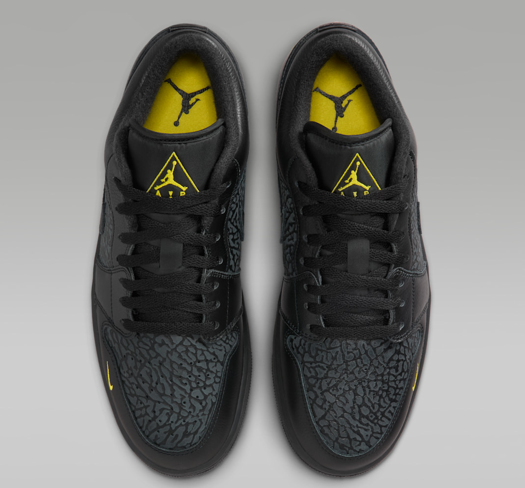 Giày Nike Air Jordan 1 Low ‘Black Elephant Print’ IM6568-010 - Ảnh 4