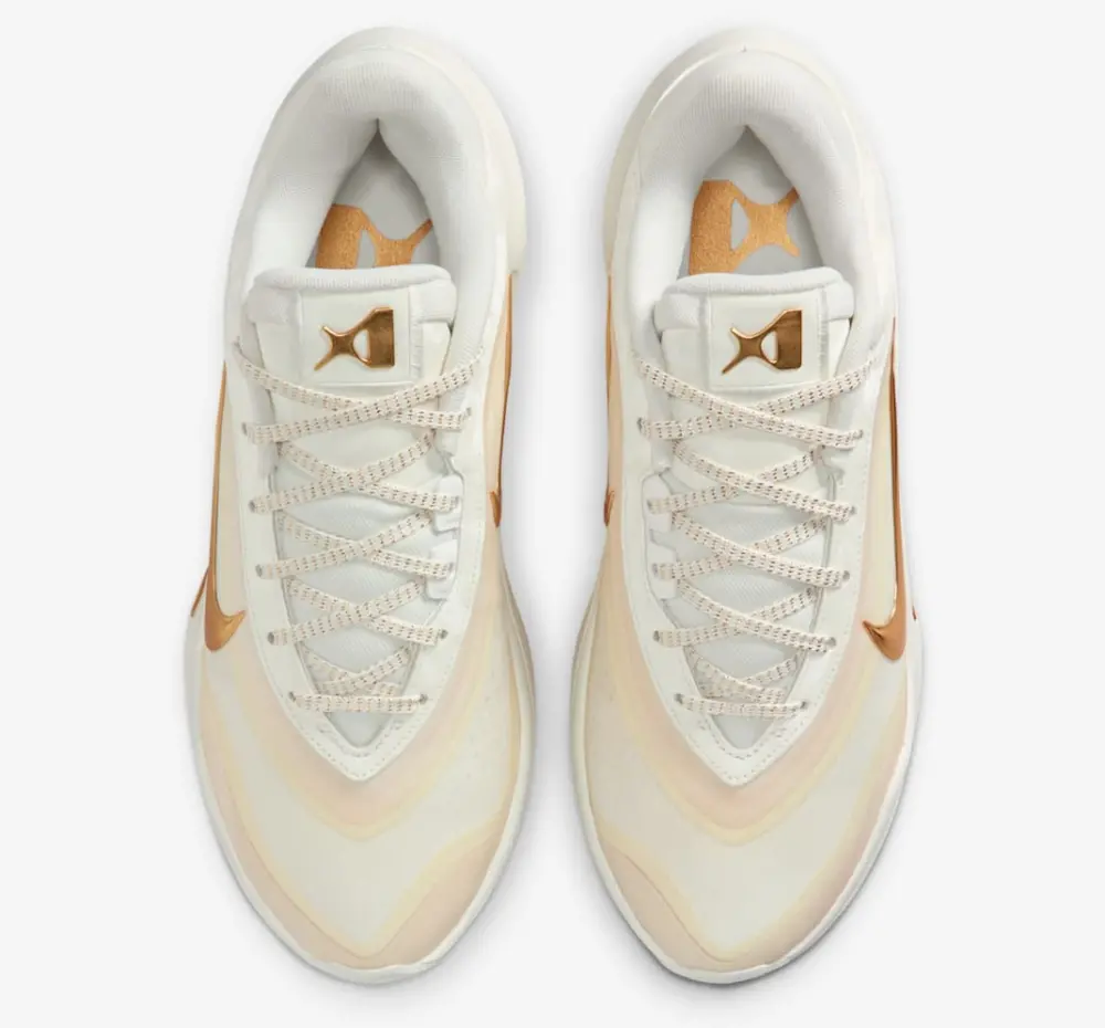 Giày Nike A’ja Wilson A’One ‘Gold Dynasty’ FZ8606-102 - Ảnh 7