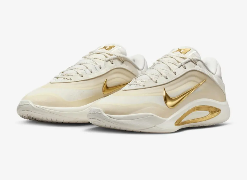 Giày Nike A’ja Wilson A’One ‘Gold Dynasty’ FZ8606-102 - Ảnh 5