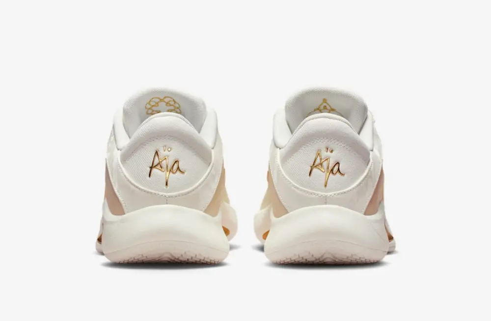 Giày Nike A’ja Wilson A’One ‘Gold Dynasty’ FZ8606-102 - Ảnh 6