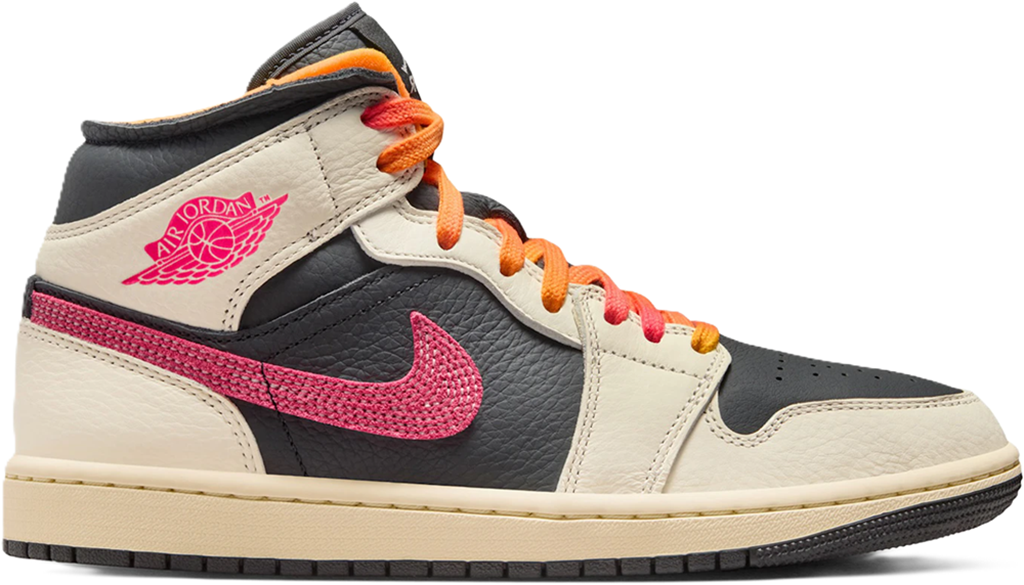 Giày Nike Air Jordan 1 Mid SE Edge ‘Racer Pink’ IB7007-107