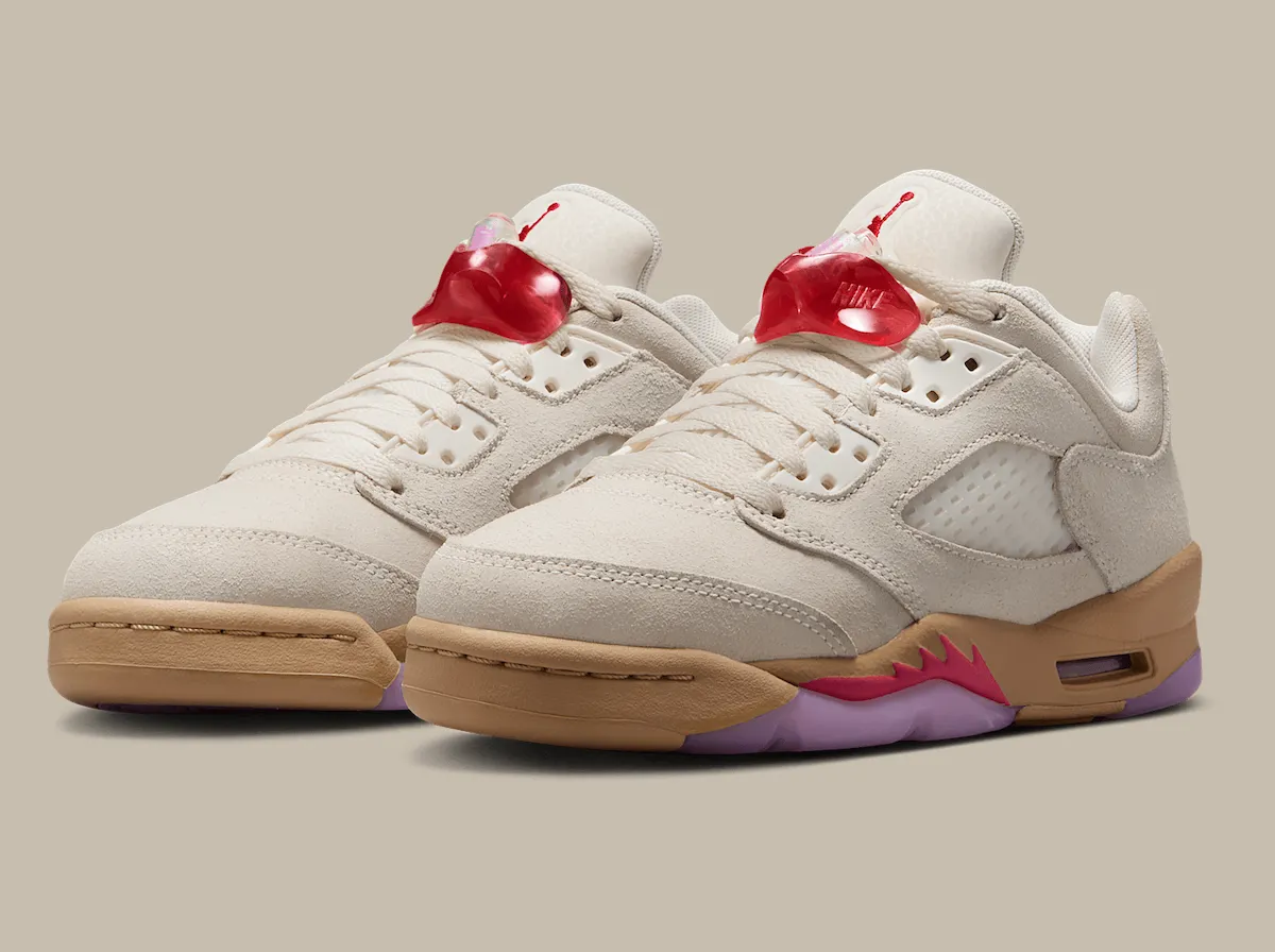 Alternative view of Giày Nike Air Jordan 5 Retro Low ‘Peanut Butter & Jelly’ HJ5994-106