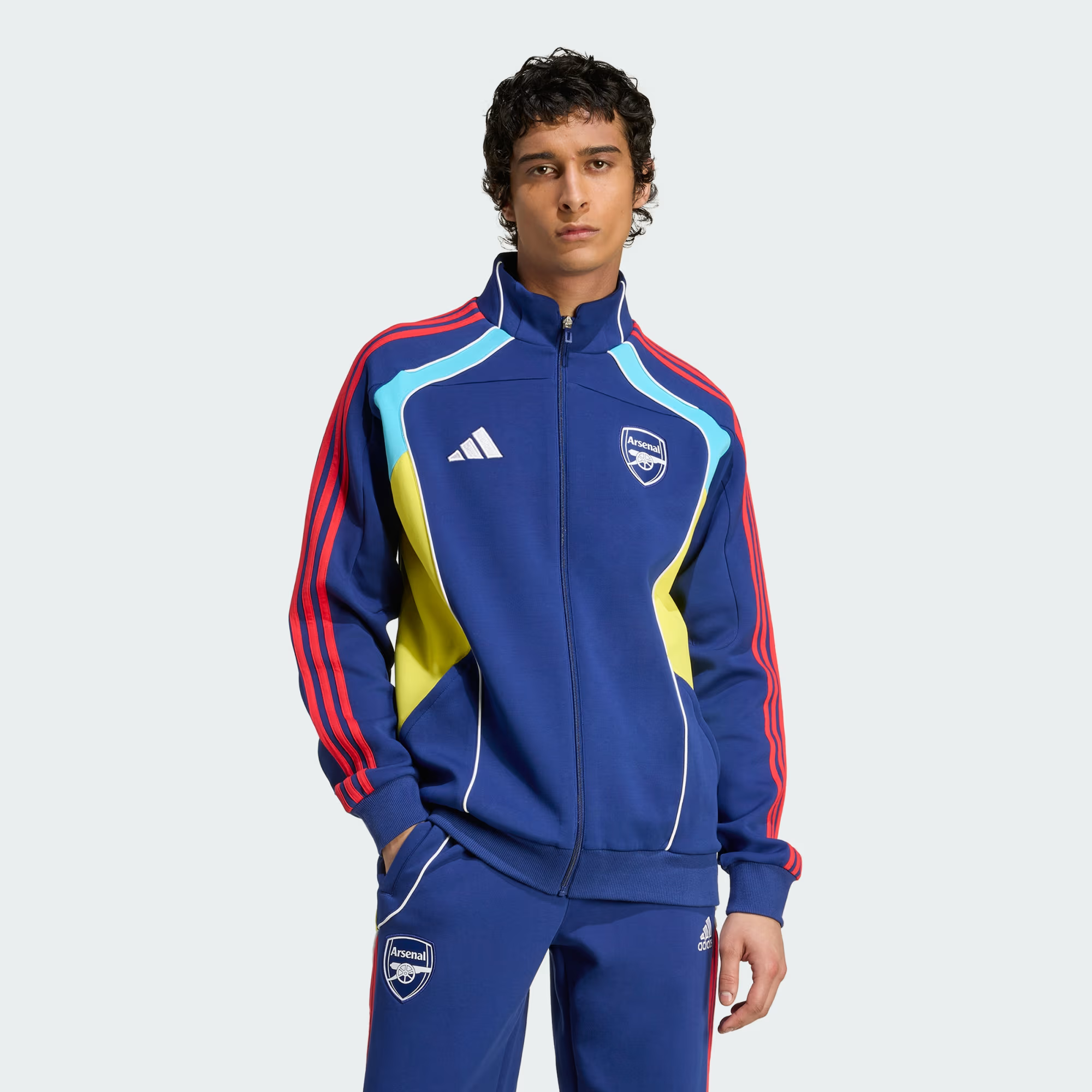 Alternative view of Áo Adidas Track Top Arsenal ‘Victory Blue’ JM9400